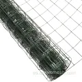 Forma de alambre de alambre soldado de PVC de forma cuadrada